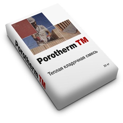 Теплый кладочный раствор Porotherm® TM - купить в СовтСтрой