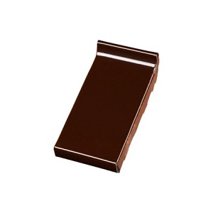 Оконный отлив Wienerberger 105x215x30 dark brown shine glazed