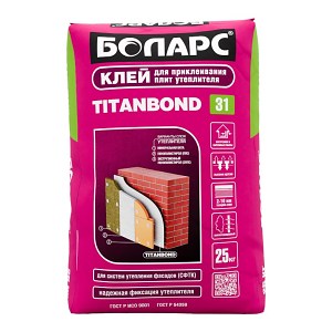 Клей для утепления Боларс Titanbond 25 кг