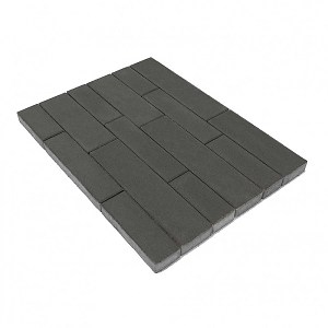 Тротуарная плитка Braer ДОМИНО Серый 480x160x60