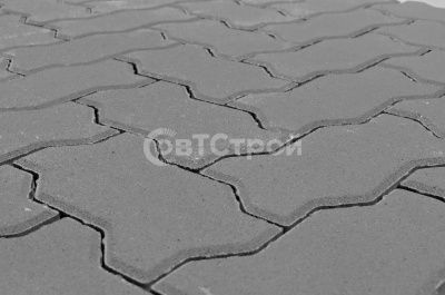 Тротуарная плитка BRAER ВОЛНА серый 240x135x60 - купить в СовтСтрой