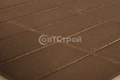 Тротуарная плитка BRAER ПРЯМОУГОЛЬНИК коричневый 200x100x60 - купить в СовтСтрой