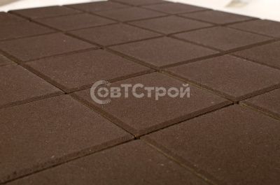 Тротуарная плитка BRAER ЛУВР коричневый 200x200 - купить в СовтСтрой
