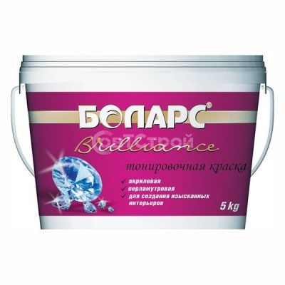 Краска Боларс Vavilon - Brilliance Металлик (M010серебро) 5 кг - купить в СовтСтрой