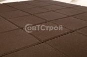 Тротуарная плитка BRAER ЛУВР коричневый (200x200)
