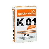 Известково-цементный раствор для кладки и оштукатуривания Quick mix K 01 40кг Известково-цементный раствор для кладки и оштукатуривания Quick mix K 01 40кг