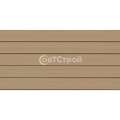Фиброцементный сайдинг Cedral с текстурой дерева (wood) C11 золотой песок - купить в СовтСтрой