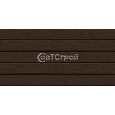 Фиброцементный сайдинг Cedral с текстурой дерева (wood) C21 коричневая глина - купить в СовтСтрой