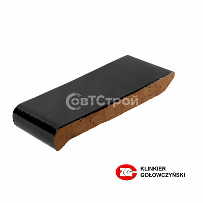 Клинкерный подоконник ZG Klinker Темно-коричневый 280*110*25 ОК28 - купить в СовтСтрой