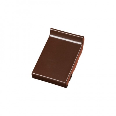 Оконный отлив Wienerberger 105x160x30 dark brown glazed - купить в СовтСтрой