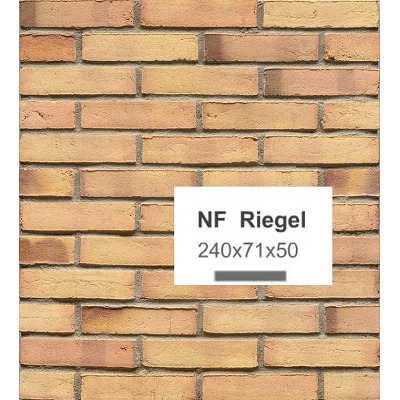 Клинкерный кирпич MUHR Nr. 23 Morgenröte NF Riegel 240x71x50 Wasserstrich - купить в СовтСтрой
