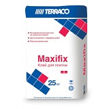 Клеящий состав для керамической плитки и керамогранита TERRACO MAXIFIX 25кг Клеящий состав для керамической плитки и керамогранита TERRACO MAXIFIX 25кг