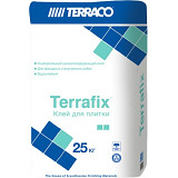 Универсальный клей для клинкера керамогранита и натурального камня Terraco TERRAFIX GRANITE GREY 25кг Универсальный клей для клинкера керамогранита и натурального камня Terraco TERRAFIX GRANITE GREY 25кг