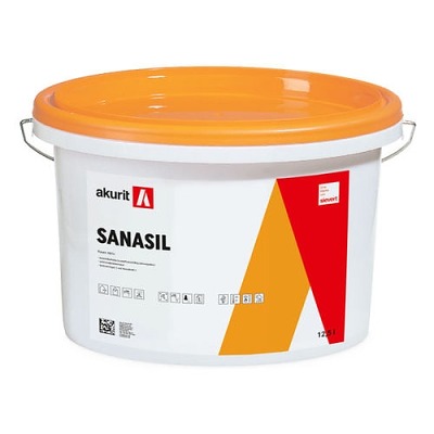SanaSil weiß Силикатная краска для внутренних работ, 12,5 литров - купить в СовтСтрой