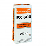 Эластичный плиточный клей Quick Mix FX600 25кг