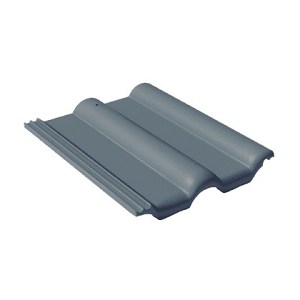 Цементно-песчаная черепица BRAAS Франкфуртская графит